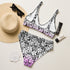 Asexual Pride Aloha High-Waisted Bikini